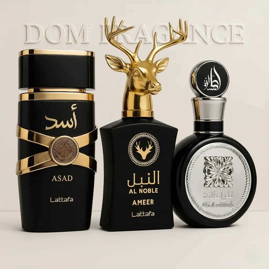 PROMOÇÃO COMPRE 1 LEVE 3 - Asad Lattafa, Fakhar e Al Noble - Queima de Estoque🔥 - 100ml Cada